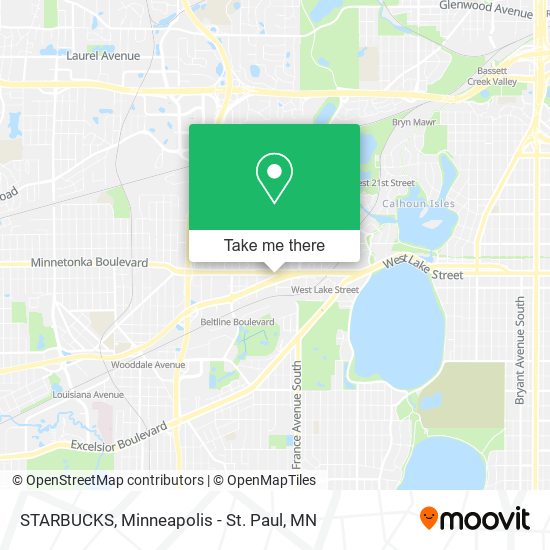 STARBUCKS map
