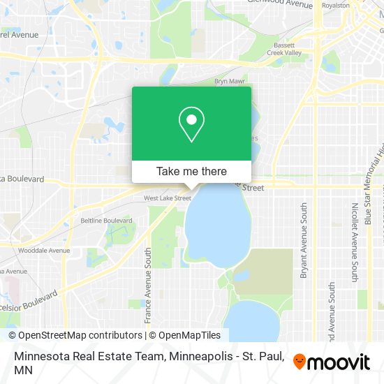 Mapa de Minnesota Real Estate Team