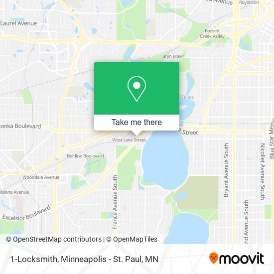 1-Locksmith map