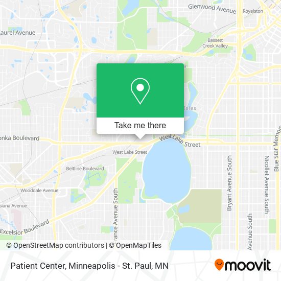 Mapa de Patient Center