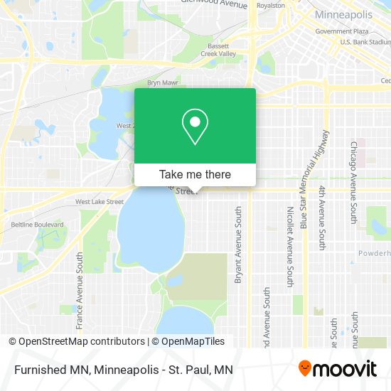Mapa de Furnished MN