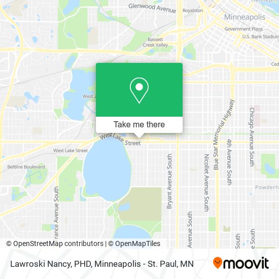 Lawroski Nancy, PHD map