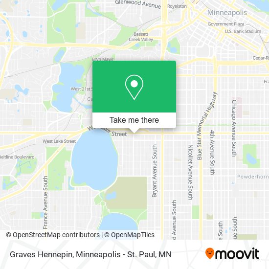 Mapa de Graves Hennepin
