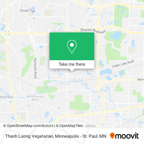 Thanh Luong Vegetarian map