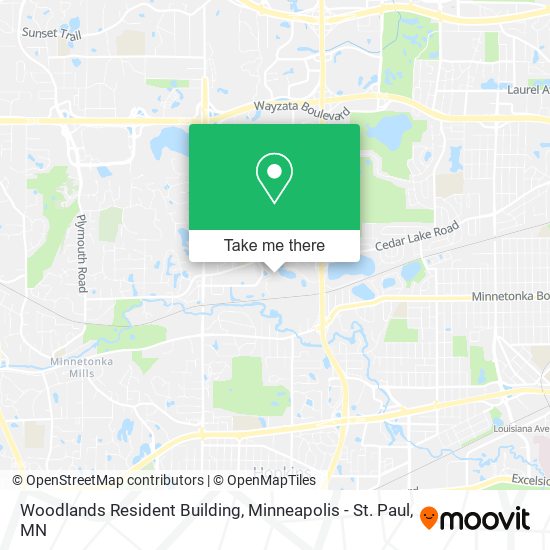 Woodlands Resident Building map