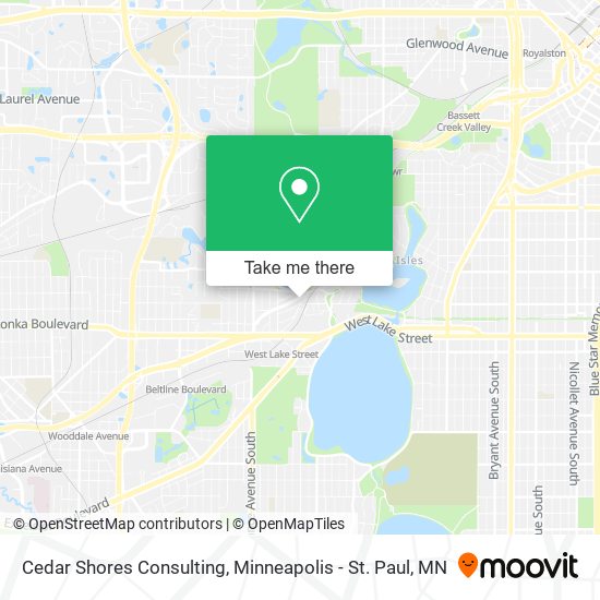 Cedar Shores Consulting map