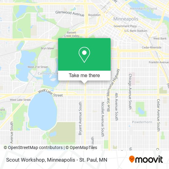 Scout Workshop map