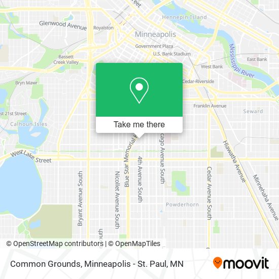 Common Grounds map