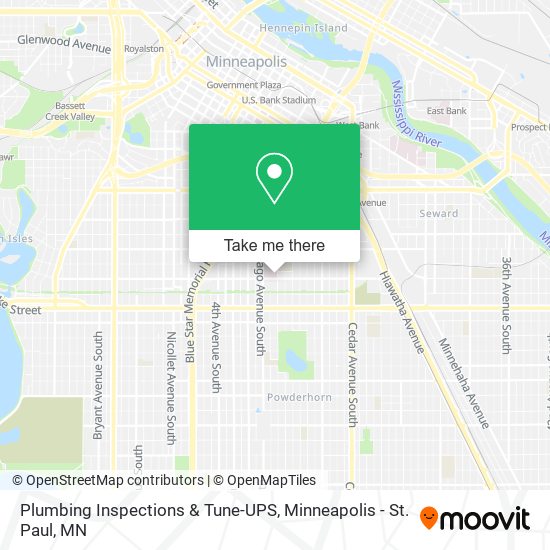 Plumbing Inspections & Tune-UPS map