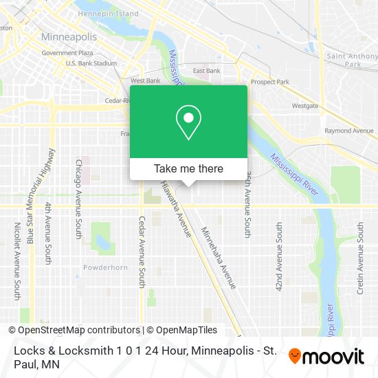 Locks & Locksmith 1 0 1 24 Hour map