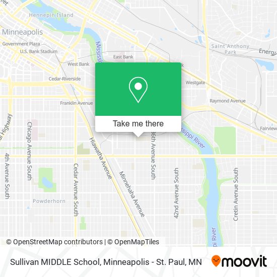 Sullivan MIDDLE School map