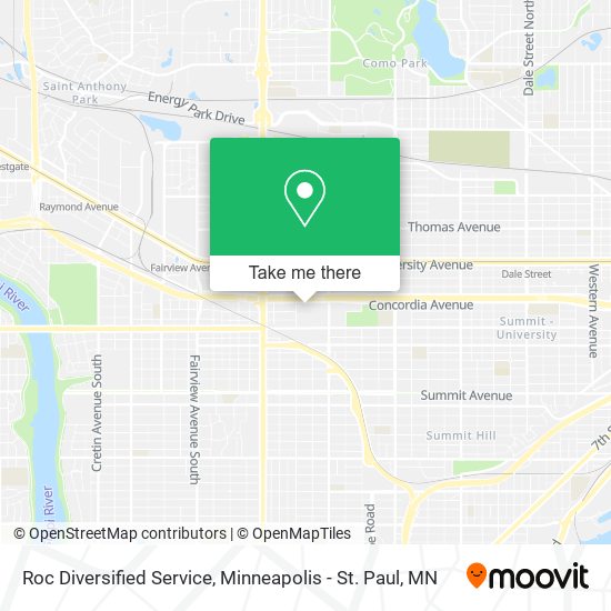 Mapa de Roc Diversified Service