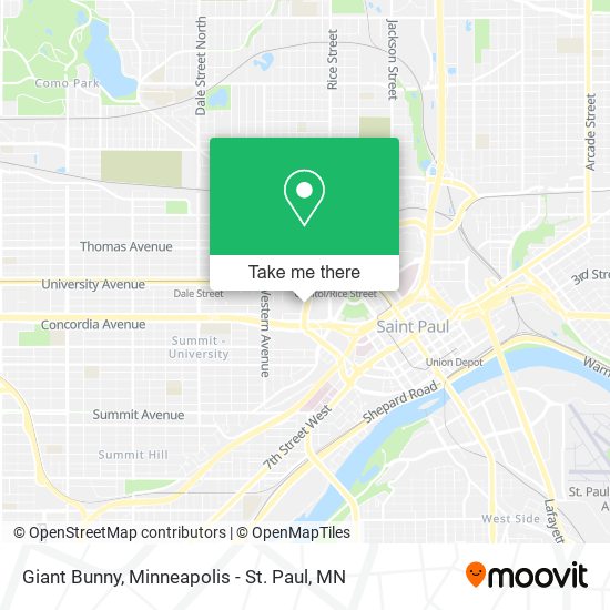 Giant Bunny map