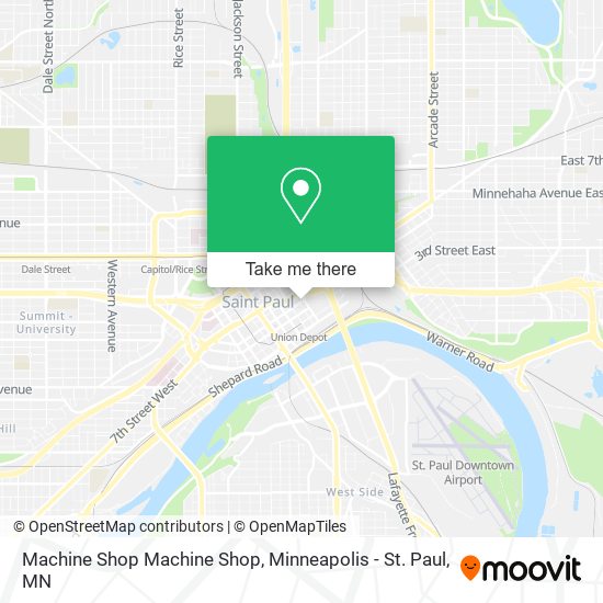 Machine Shop Machine Shop map