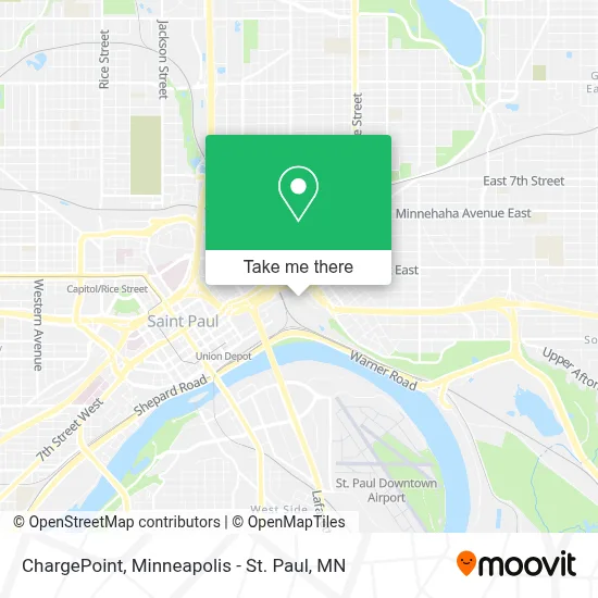 ChargePoint map