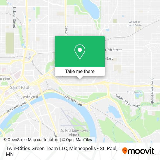 Twin-Cities Green Team LLC map