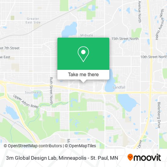 3m Global Design Lab map