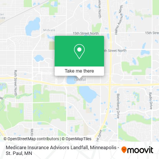 Mapa de Medicare Insurance Advisors Landfall
