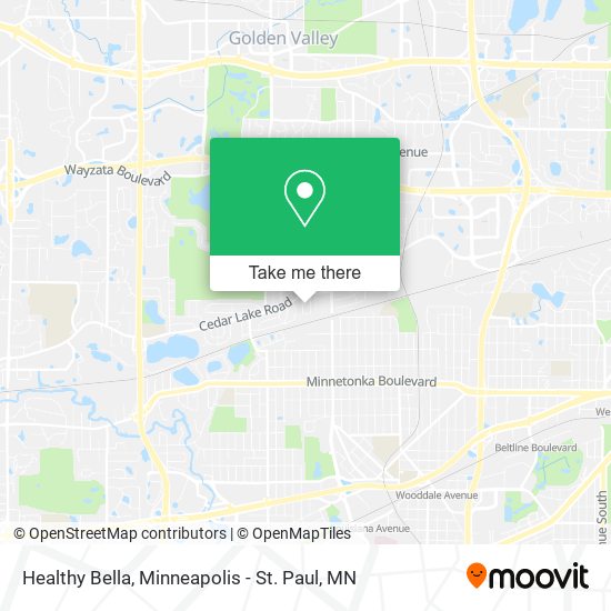 Healthy Bella map