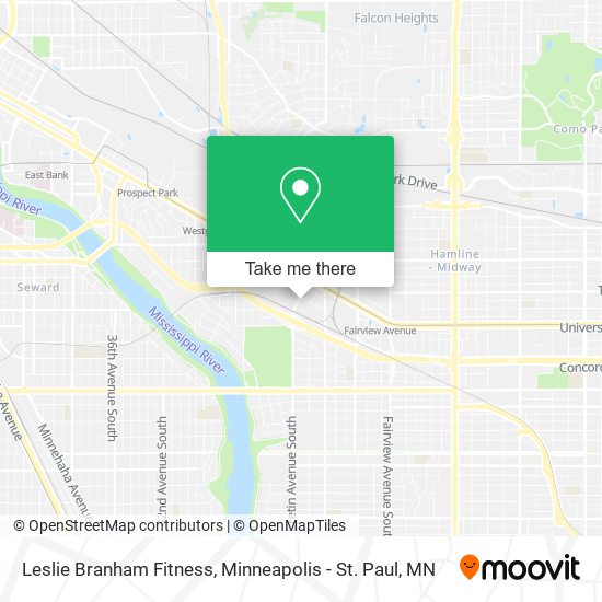 Leslie Branham Fitness map