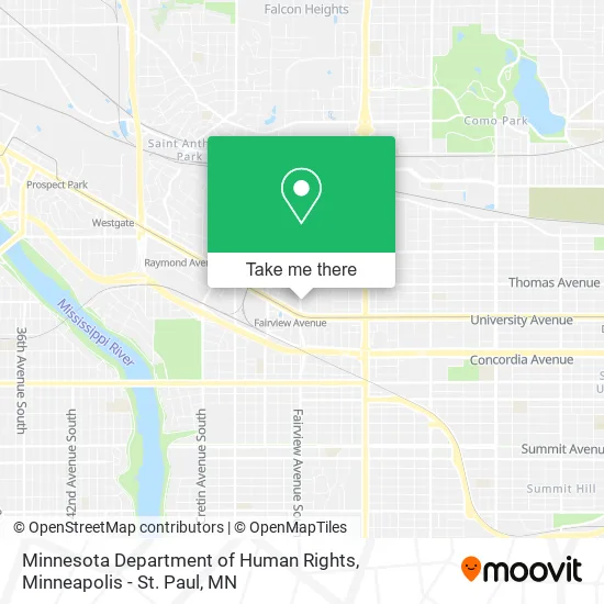 Minnesota Department of Human Rights map