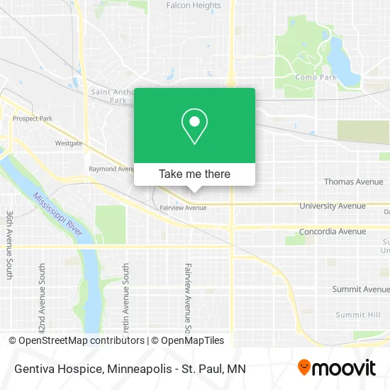 Gentiva Hospice map