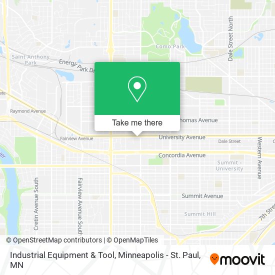 Industrial Equipment & Tool map