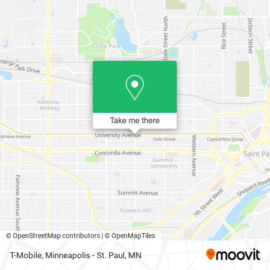 T-Mobile map