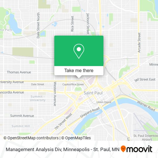 Mapa de Management Analysis Div