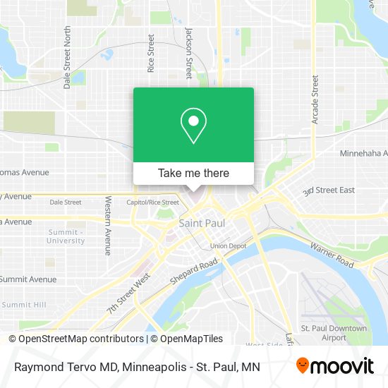 Mapa de Raymond Tervo MD