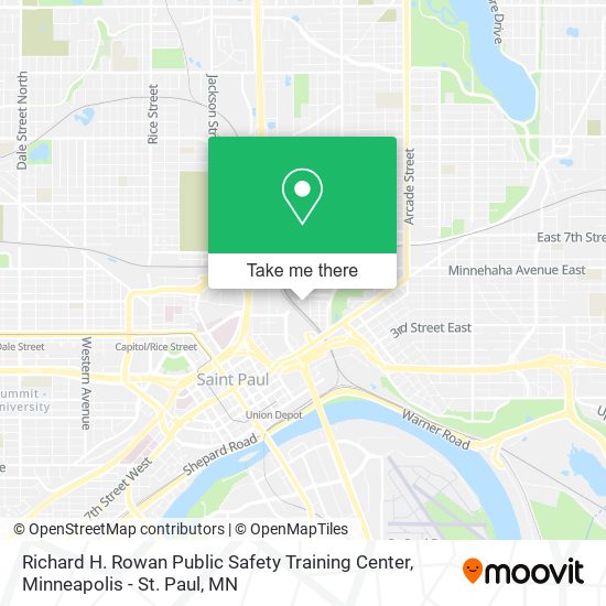 Mapa de Richard H. Rowan Public Safety Training Center