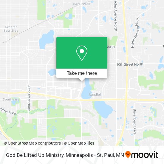 Mapa de God Be Lifted Up Ministry