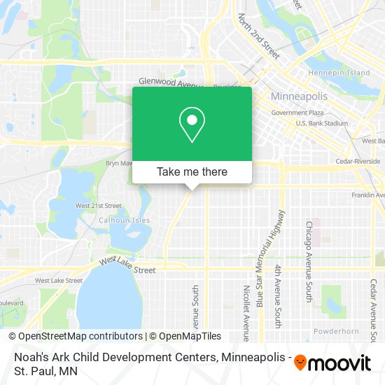 Mapa de Noah's Ark Child Development Centers