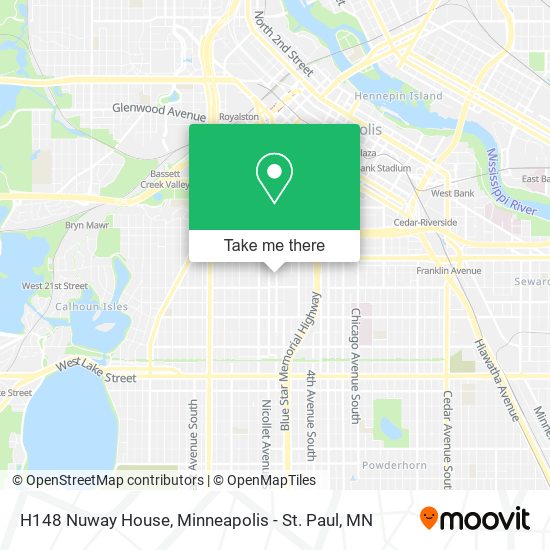 H148 Nuway House map