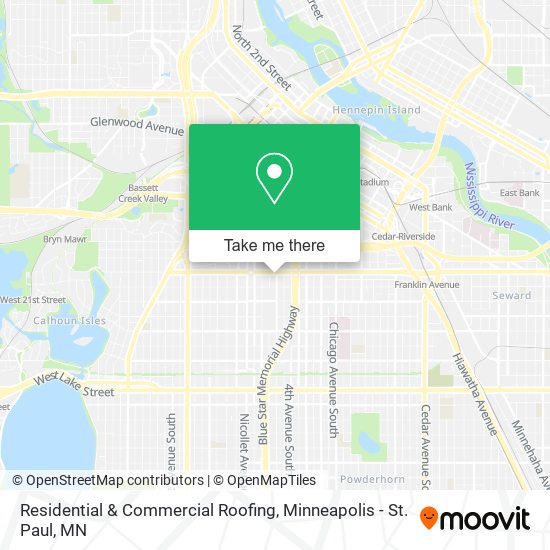 Mapa de Residential & Commercial Roofing