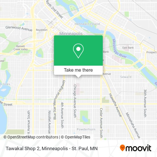Tawakal Shop 2 map