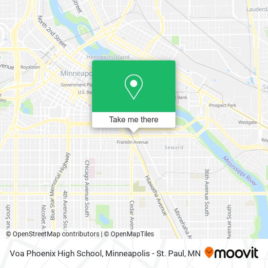 Mapa de Voa Phoenix High School