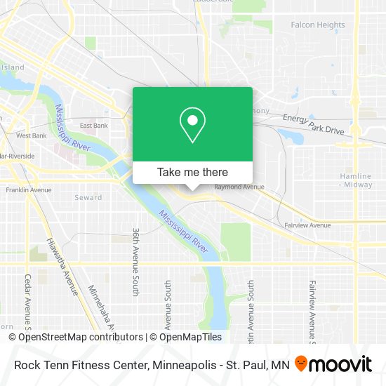 Rock Tenn Fitness Center map