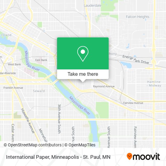 International Paper map