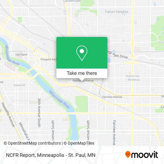 NCFR Report map