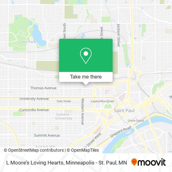 L Moore's Loving Hearts map