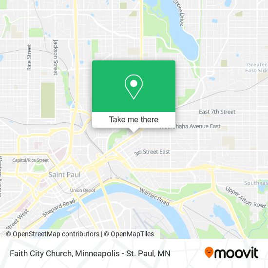 Mapa de Faith City Church