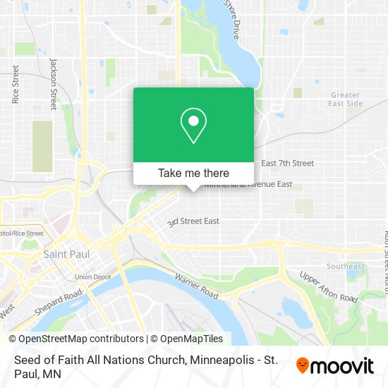 Seed of Faith All Nations Church map