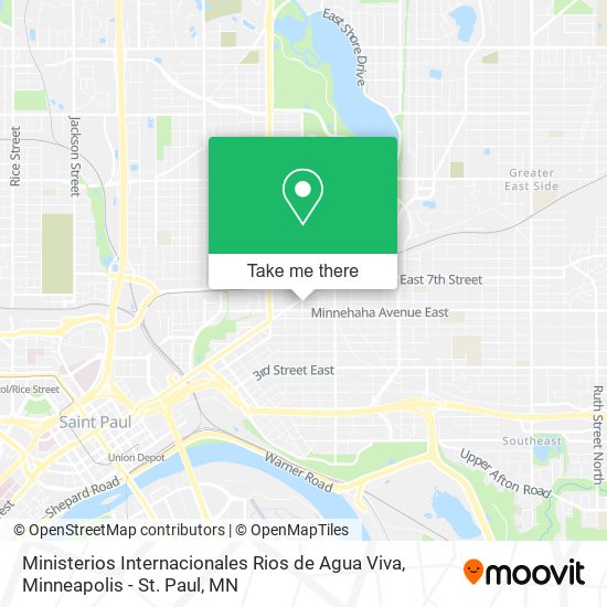 Ministerios Internacionales Rios de Agua Viva map