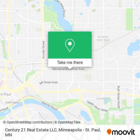 Century 21 Real Estate LLC map