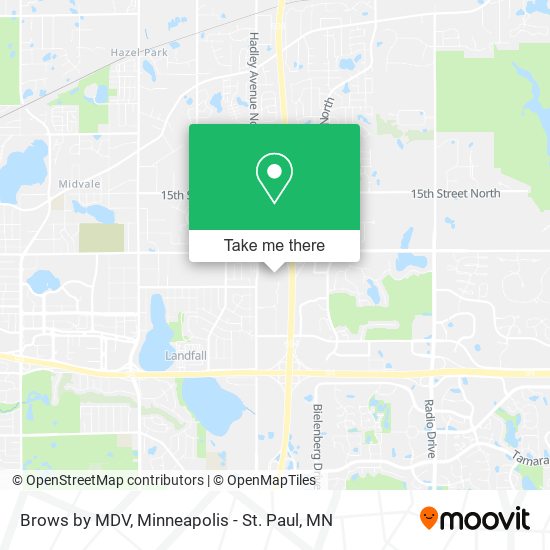 Brows by MDV map