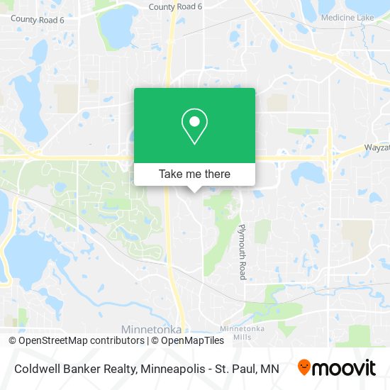 Coldwell Banker Realty map