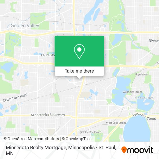 Mapa de Minnesota Realty Mortgage