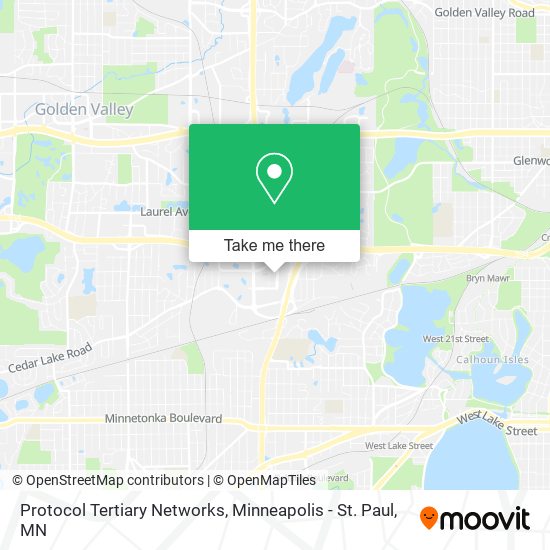 Protocol Tertiary Networks map