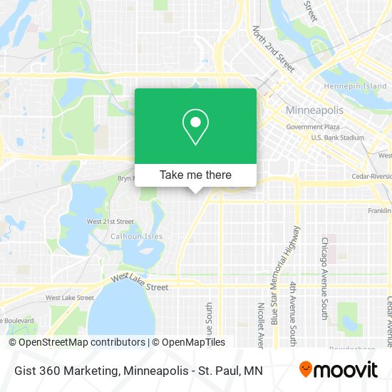 Gist 360 Marketing map